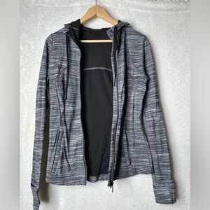 lululemon athletica Black and Gray Utility Jacket